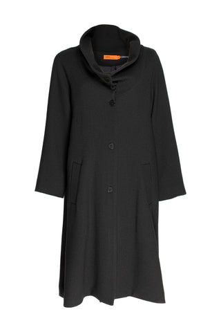 4 Button Uneven Hem Shirt - Natural 7833
