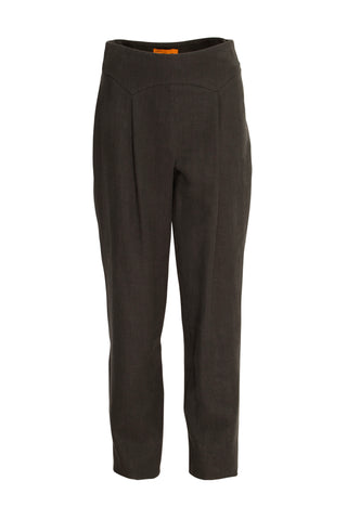 Zip Pocket Narrow Pant - Black Stretch 2234