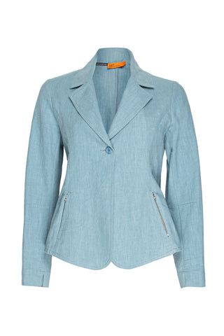 Shawl Lapel Jacket - Black 4608