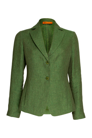4 Button Uneven Hem Shirt - Natural 7833