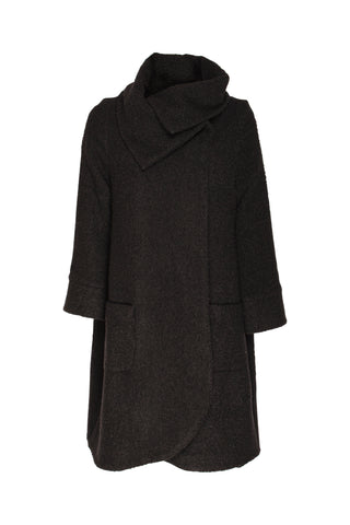 Gathered Yoke Shirt - Black 5039
