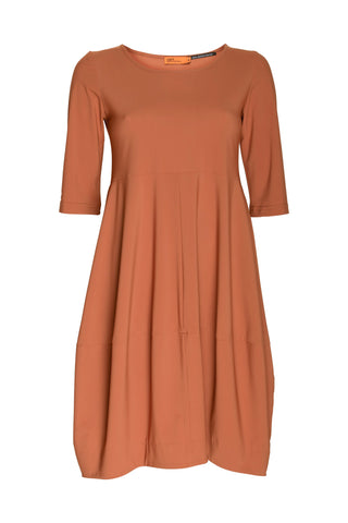 4 Button Uneven Hem Shirt - Natural 7833