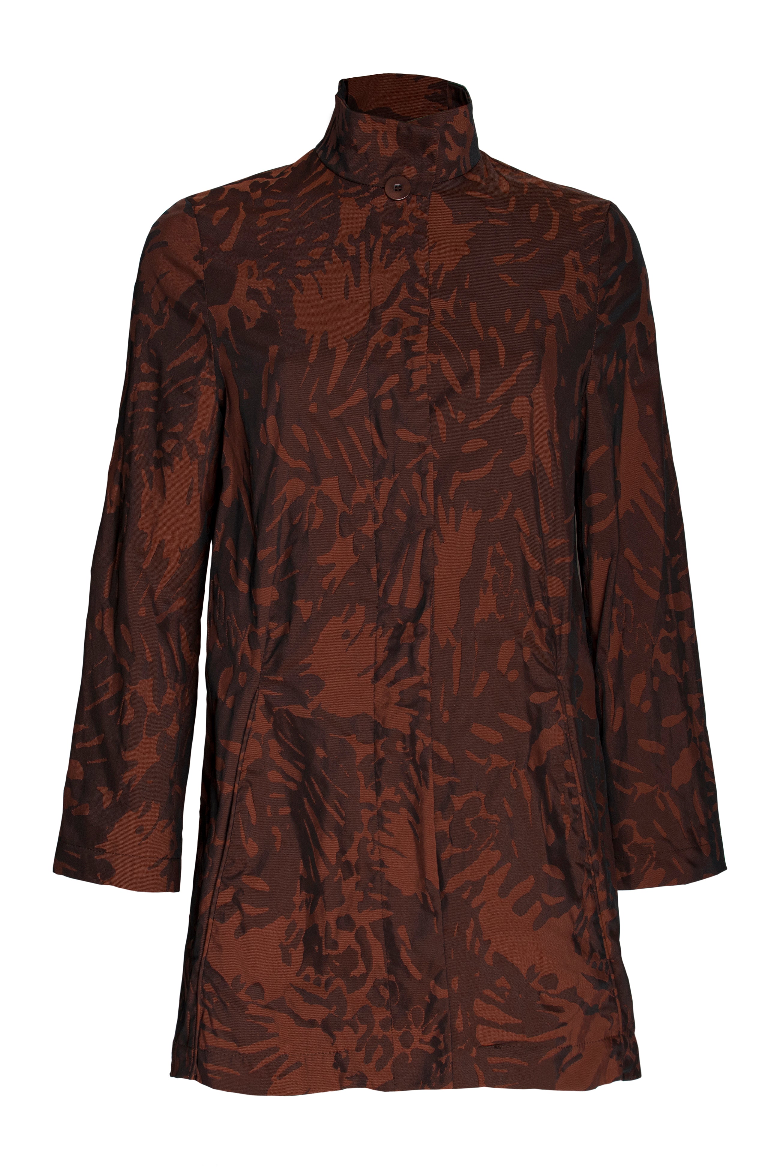 High Collar 3/4 Jacket -Bronze 5032