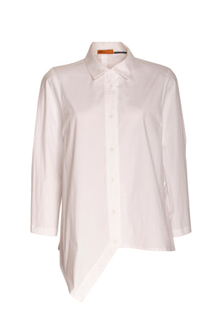 Split Panel Shirt - White 5026