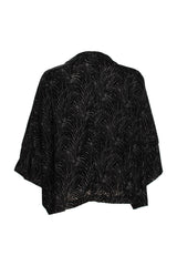Cuff Sleeve Duster - Black Devorie 3347