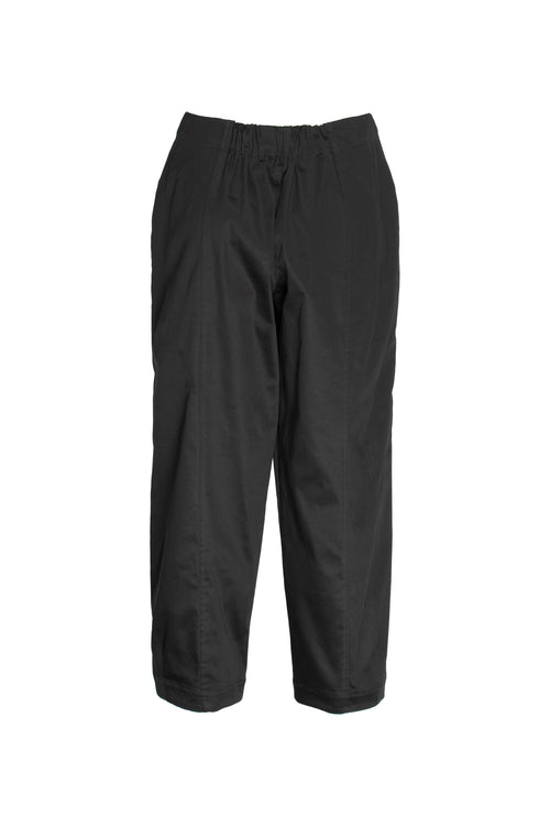Hip Pocket Pant - Black Cotton 3435