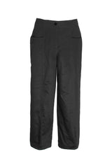 Hip Pocket Pant - Black Cotton 3435