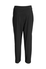 Yoke Pleat Pant - Black 6055