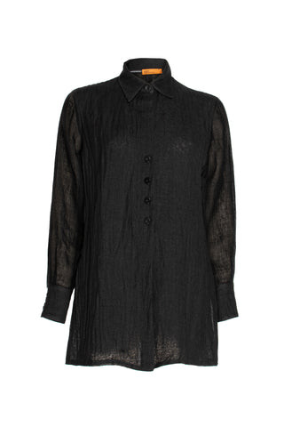 White Cotton 4 Button Shirt 3430