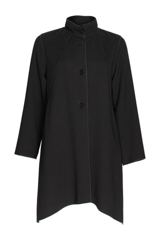 Uneven Hem Coat - Copper 3447