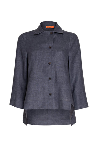 Hip Pocket Pant - Black Cotton 3435