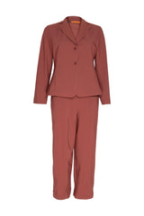 High Revere Collar Jacket - Cinnamon Jersey 4623