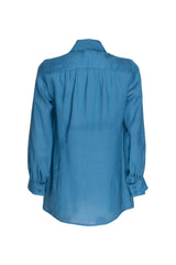 Gathered Yoke Shirt - Cobalt 3362