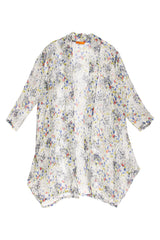 Confetti Side Drape Long Duster 3391
