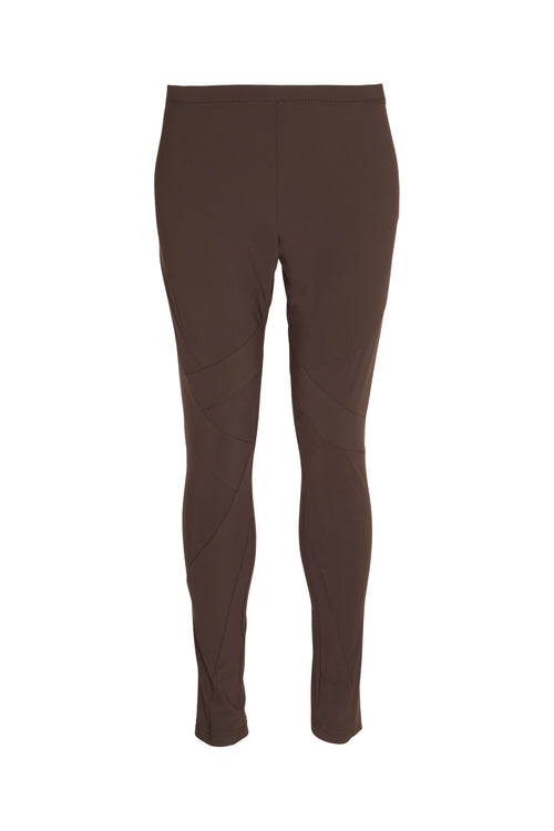 Chocolate Insert Panels Leggings 6064