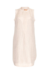 Zip Tab Front Shift - Natural Linen 7819