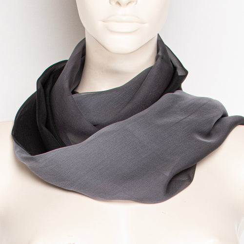 Dark Ombre Silk Scarf F036