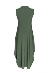 Forest Jersey Multipanel Dress 4622