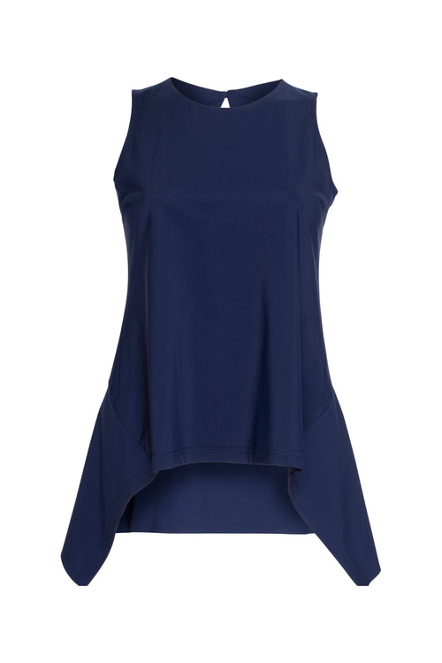 Side Angle Singlet - Indigo Jersey 6074