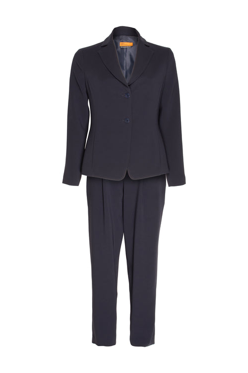 Yoke Pleat Pant - Dark Navy 8619