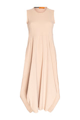 Camel Jersey Multipanel Dress 5918