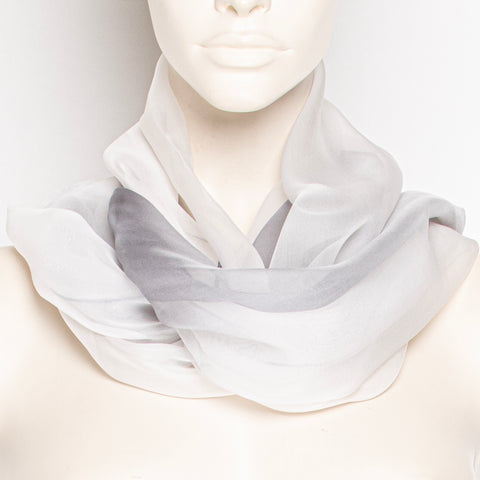 Chocolate Micro Pleat Scarf F030