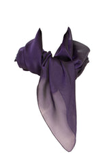 Purple Organza Scarf F038