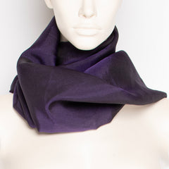 Purple Organza Scarf F038