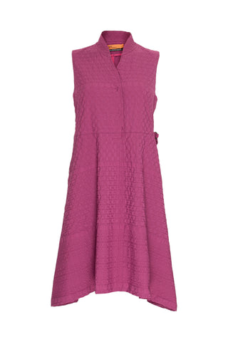 Asymmetric Panel Singlet Dress - Scatter Print Jersey 6072