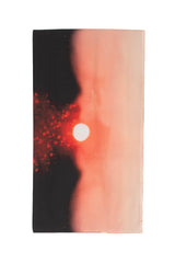 Black Sunset Short Scarf F019