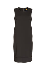 Narrow Panel Hem Dress - Black 8651