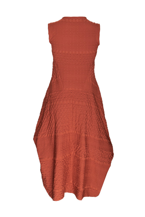 Multipanel Dress - Copper Jacquard 5002