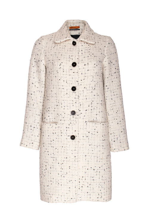 Hip Pocket Coat - Winter White 5013