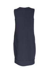 Narrow Panel Hem Dress - Dark Navy 8652