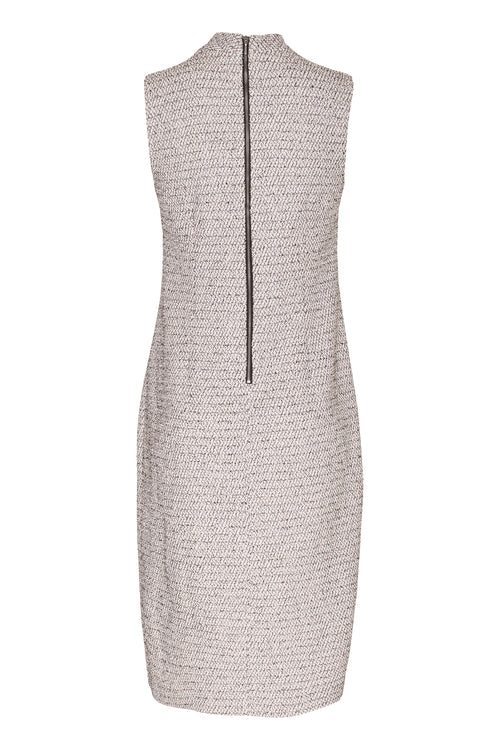 Granite High Neck Cut Out Dress 4251