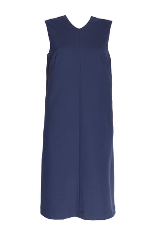 Short Sleeve Panel Hem Dress - Forest Jersey 3360