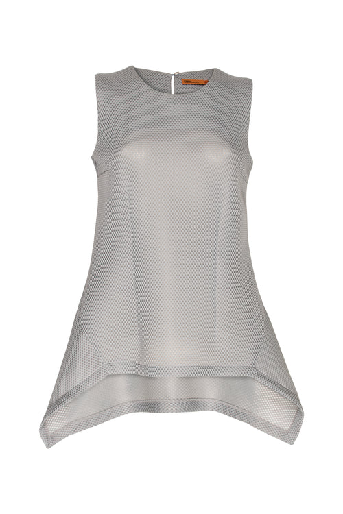 Platinum Sleeveless Angle Top 4215