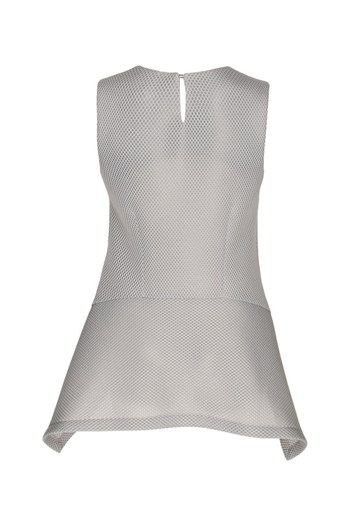 Platinum Sleeveless Angle Top 4215