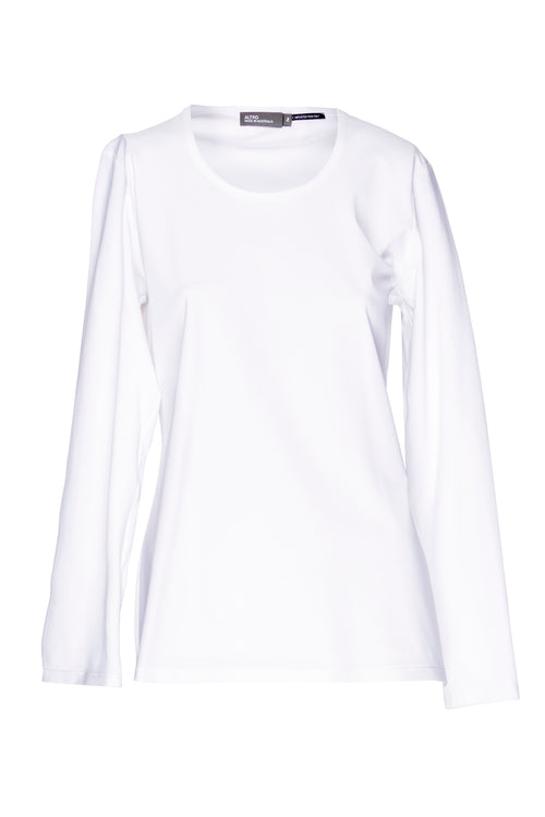 Tee Top - White Jersey 4674