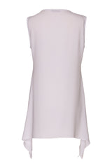 White Pintuck Singlet 7224